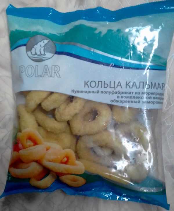 Кольца кальмаров в панировке свеже-мороженые 1 кг Китай